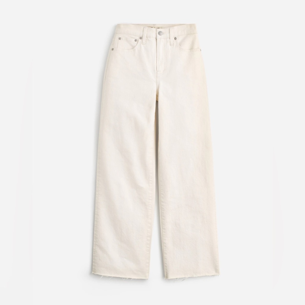 NWT Madewell Women’s Petite Perfect Vintage Wide-Leg Crop Jean - Size 32P